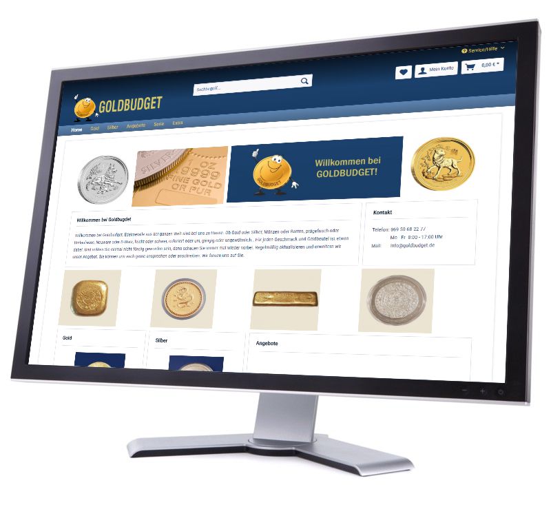 Goldbudget Edelmetalle Shop